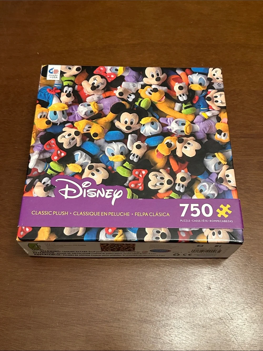 Disney Character Classic Plush 750 pc Puzzle